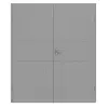 CLASSEN drzwi dwuskrzydłowe Evelin M12 szary RAL 7004 lakier
