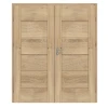 Drzwi podwójne Nexo M1 dąb Karlstadt folia dekoracyjna z ościeżnicą