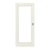 Drzwi przesuwne TE-14 skandynawski świerk bezsęczny szczotkowane, białe, lakierowane drewno lite