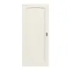 Drzwi przesuwne TE-18 Świerk skandynawski bezsęczny szczotkowane, białe, lakierowane drewno lite