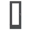 CLASSEN drzwi wewnętrzne Natura HK M4 Grafit RAL 7024 CPL z wycięciem na szybę
