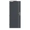 CLASSEN drzwi przeciwpożarowych EI30 Venom Alu M6 grafit RAL 7024 HPL