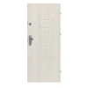CLASSEN drzwi wejściowe do mieszkania Bord Venom M9 jesion biały 3D Look