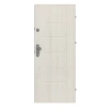 CLASSEN drzwi wejściowe do mieszkania Bord Venom M10 jesion biały 3D Look