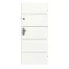 CLASSEN drzwi wejściowe do mieszkania Bord Venom Alu M1 biały CPL