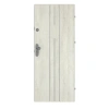 CLASSEN drzwi wejściowe do mieszkania Bord Venom Alu M5 dąb szary 3D Look