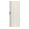 CLASSEN drzwi wejściowe do mieszkania Bord Venom Alu M6 jesion biały 3D Look