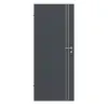 CLASSEN drzwi wewnętrzne Natura HK Venom Alu M6 Grafit RAL 7024 CPL