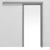 CLASSEN system drzwi przesuwnych szary RAL 7004 lakier z ościeżnicą