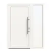Drzwi zewnętrzne z tworzywa sztucznego F001 Premium z panelem bocznym