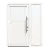 Drzwi zewnętrzne z tworzywa sztucznego F002 Premium Plus z panelem bocznym