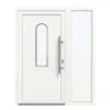 Drzwi zewnętrzne z tworzywa sztucznego F012 Premium Plus z panelem bocznym