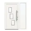 Drzwi wejściowe z tworzywa sztucznego F015 Premium Plus z elementem bocznym