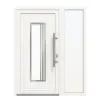 Drzwi zewnętrzne z tworzywa sztucznego T053 Premium Plus z panelem bocznym