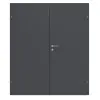 CLASSEN drzwi dwuskrzydłowe Natura HK M1 Grafit RAL 7024 CPL z ościeżnicą
