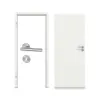 Zestaw drzwi wewnętrzne Sigma biały lakier podobny do RAL 9003 z ościeżnicą i klamką