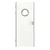 CLASSEN zestaw drzwi wewnętrzne Guard M1 biały CPL z bulajem i regulowaną ościeżnicą stalową