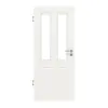 LEBO drzwi wewnętrzne Country 40 biały lakier z przeszkleniem 2 LA na górze