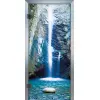 PIKTURA LOFT drzwi szklane Waterfall z kolorowym nadrukiem