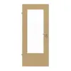 LEBO drzwi wewnętrzne Limba matowe fornirowane drewnem naturalnym z przeszkleniem 1 LA 16-40