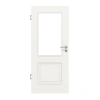 LEBO Drzwi wewnętrzne Cottage M20 Białe lakierowane z przeszkleniem