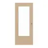 LEBO drzwi przesuwne Can. klon matowy fornirowane drewnem naturalnym z przeszkleniem 1 LA 16-40