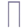 LEBO ościeżnica niebieski liliowy RAL 4005 z zaokrągloną krawędzią