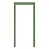 Lebo ościeżnica zielona soczysta RAL 6010 z zaokrągloną krawędzią