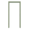 LEBO ościeżnica zielony blady RAL 6021 z zaokrągloną krawędzią