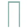 LEBO ościeżnica turkusowy pastelowy RAL 6034 z zaokrągloną krawędzią