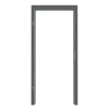 LEBO ościeżnica szary bazaltowy RAL 7012 z zaokrągloną krawędzią