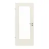 JELD-WEN drzwi wewnętrzne biel Uni Optima DuriTop CPL z przeszkleniem LÖ-20