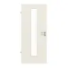 JELD-WEN drzwi wewnętrzne biel Uni Optima DuriTop CPL z przeszkleniem LÖ-62 pośrodku