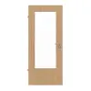 JELD-WEN drzwi wewnętrzne Dąb Living Optima układ pionowy okleina z naturalnego drewna z przeszkleniem LÖ-23