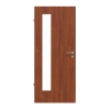 JELD-WEN Drzwi wewnętrzne Mahagoni Classic Optima z naturalnym fornirem z przeszkleniem LÖ-62 po stronie zawiasów