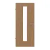 JELD-WEN drzwi wewnętrzne dąb Classic Optima fornirowane z centralnym przeszkleniem LÖ-62