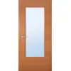 JELD-WEN drzwi wewnętrzne buk Living Optima fornirowane drewnem naturalnym z przeszkleniem LÖ-23