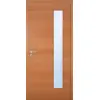JELD-WEN drzwi wewnętrzne buk Living Optima fornirowane z przeszkleniem LÖ-62 po stronie zawiasowej
