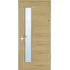 JELD-WEN drzwi wewnętrzne europejski dąb sękaty układ poprzeczny Living Optima z przeszkleniem LÖ-62 po stronie zamka