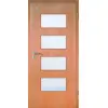 JELD-WEN drzwi wewnętrzne buk Living Optima fornirowane drewnem naturalnym z przeszkleniem LÖ-40