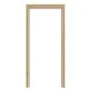 Ościeżnica LEBO do drzwi dźwiękoszczelnych Limba matowa fornirowana drewnem naturalnym z prostokątną krawędzią