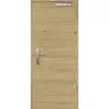 JELD-WEN drzwi przeciwpożarowe T-30 europejski dąb sękaty Living fornir w układzie poprzecznym