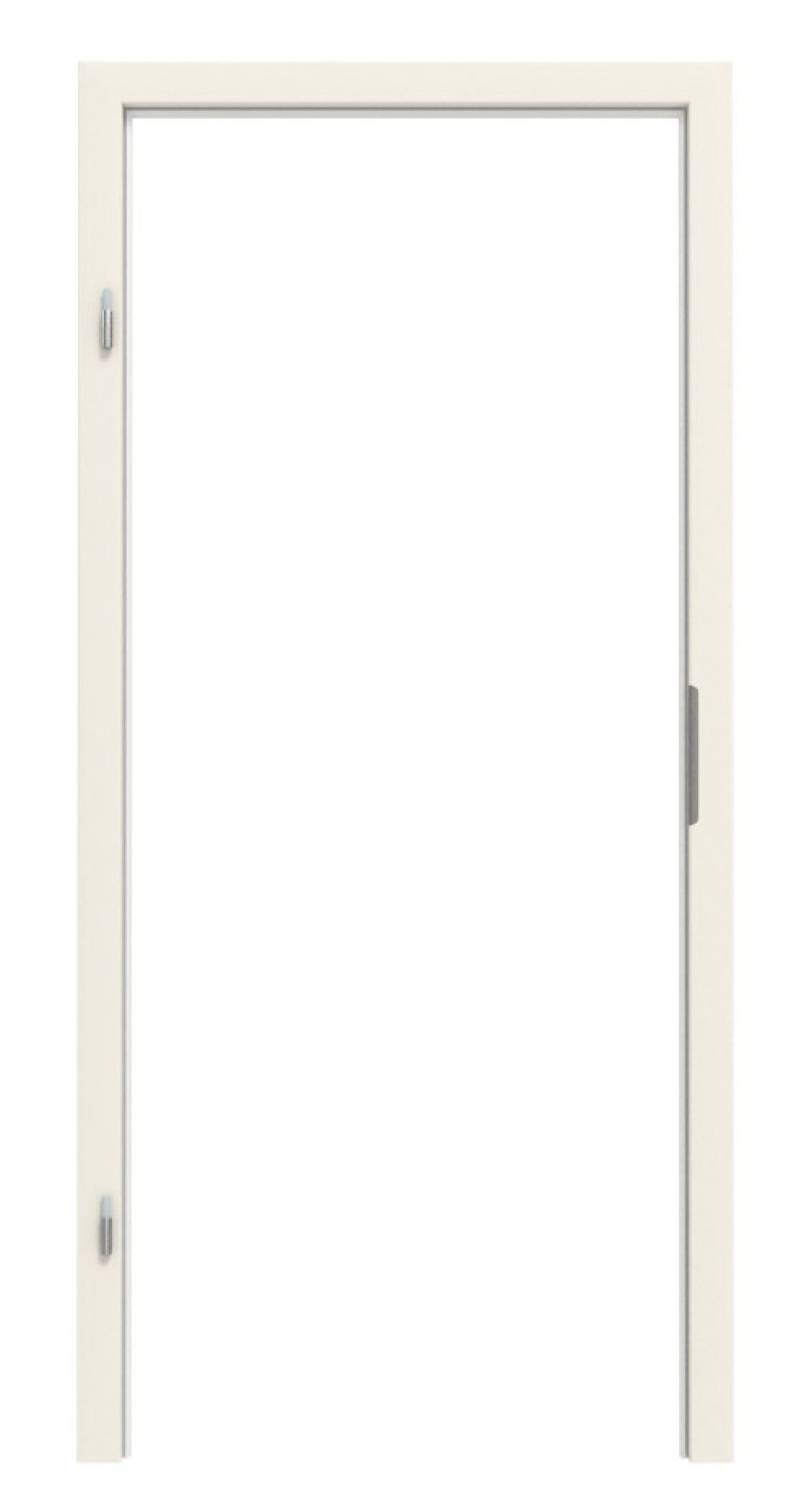 GARANT Rama osłonowa do drzwi ochronnych Biały lakier 9010 z zaokrągloną krawędzią