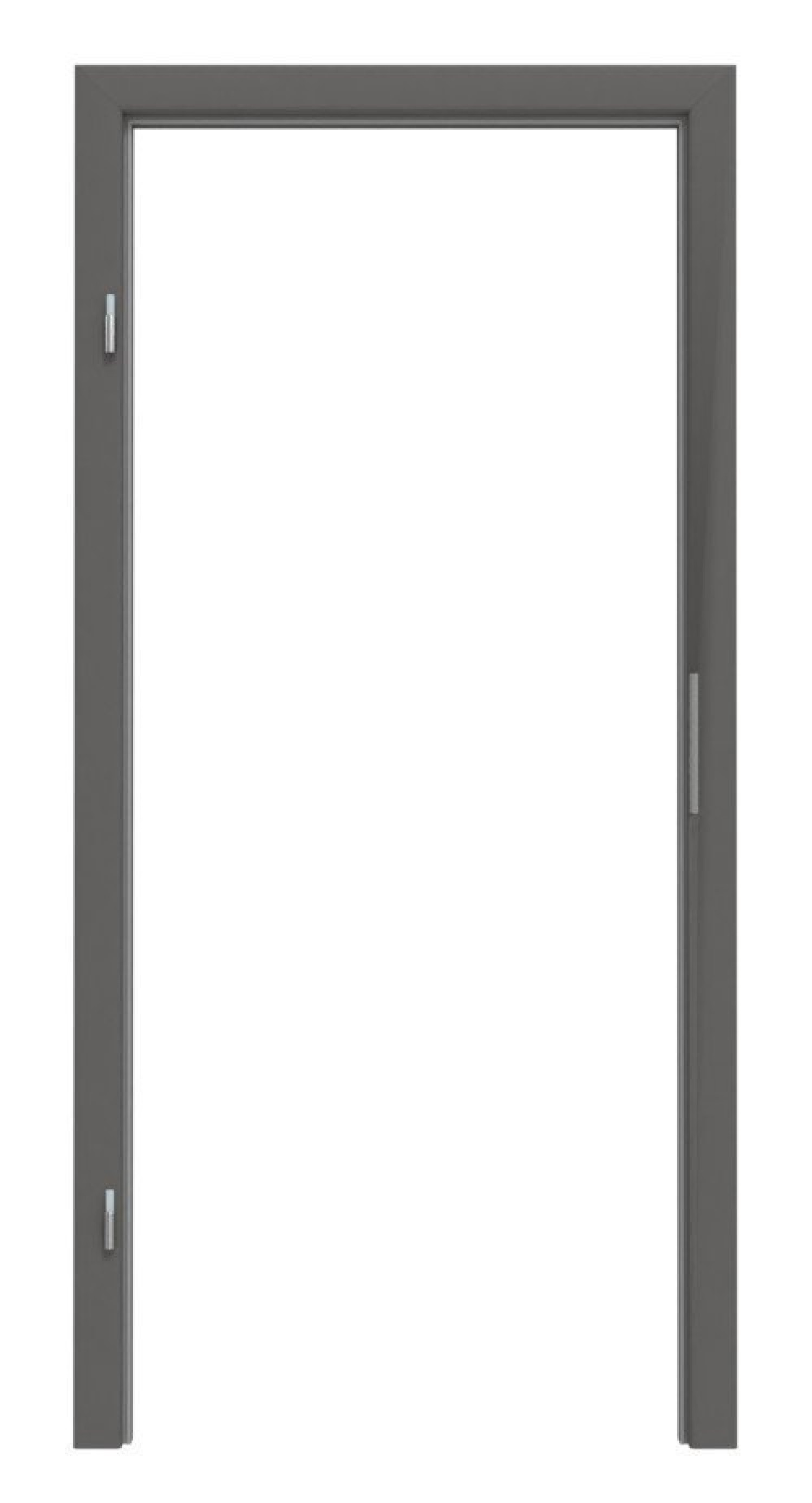 HUGA Rama blokowa Hygge szary dekor Basic z zaokrąglonym brzegiem