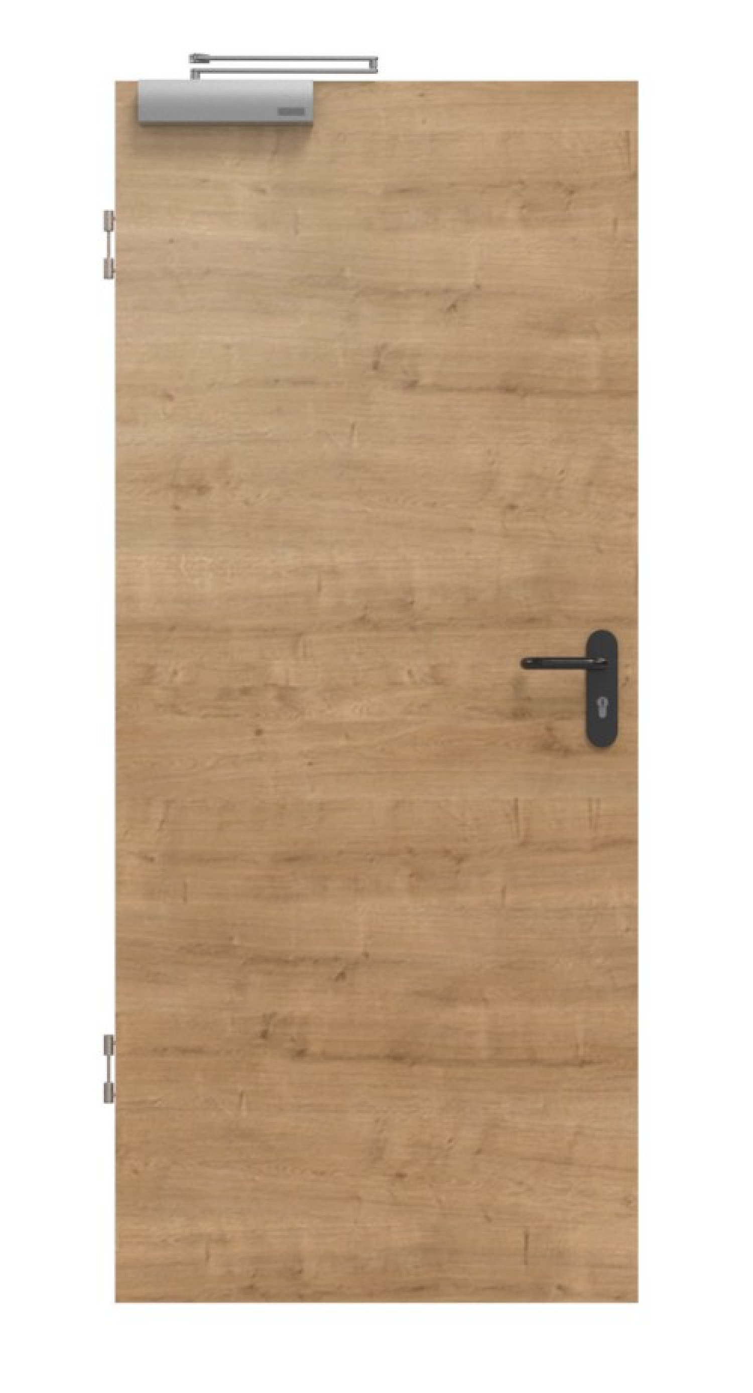 SCHÖRGHUBER Drzwi przeciwpożarowe T90 z dębu szypułkowego struktura pozioma Durat