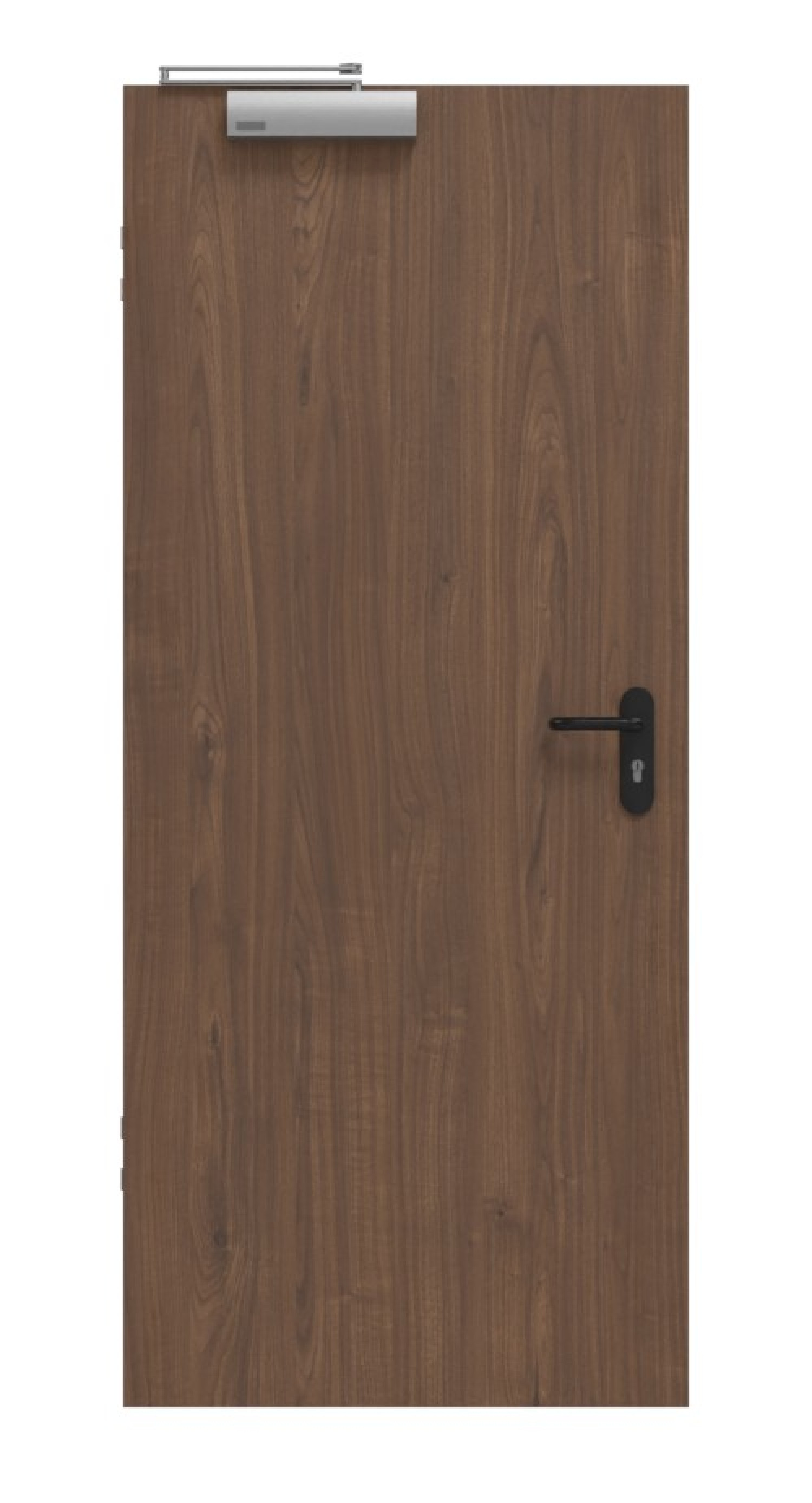 Drzwi przeciwpożarowe WESTAG T-90 Orzech Trentino NU 717 PortaLit CPL