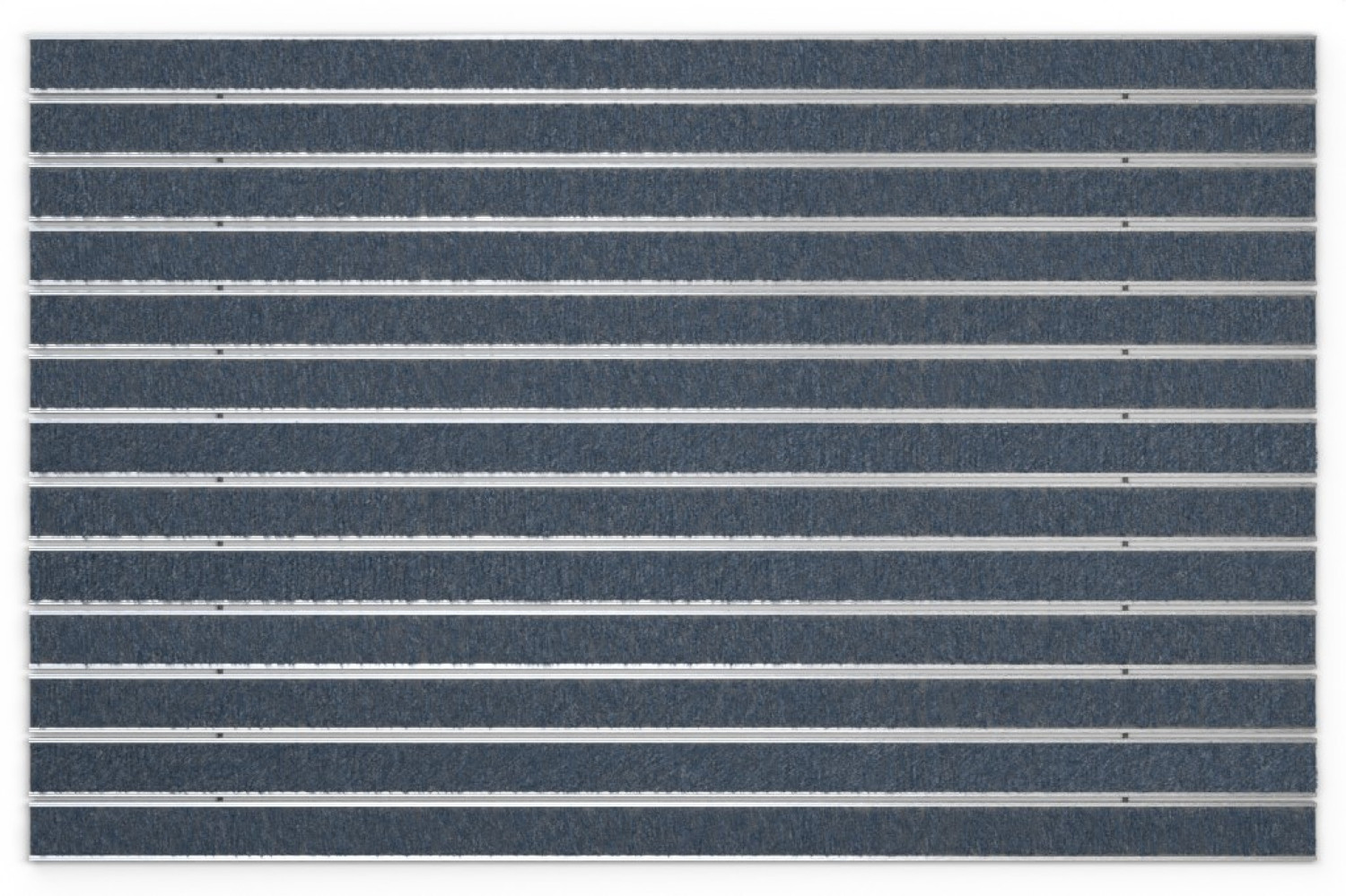Widok z góry na matę aluminiową ROYAL Rips T06PP niebiesko/szaro - Entrada