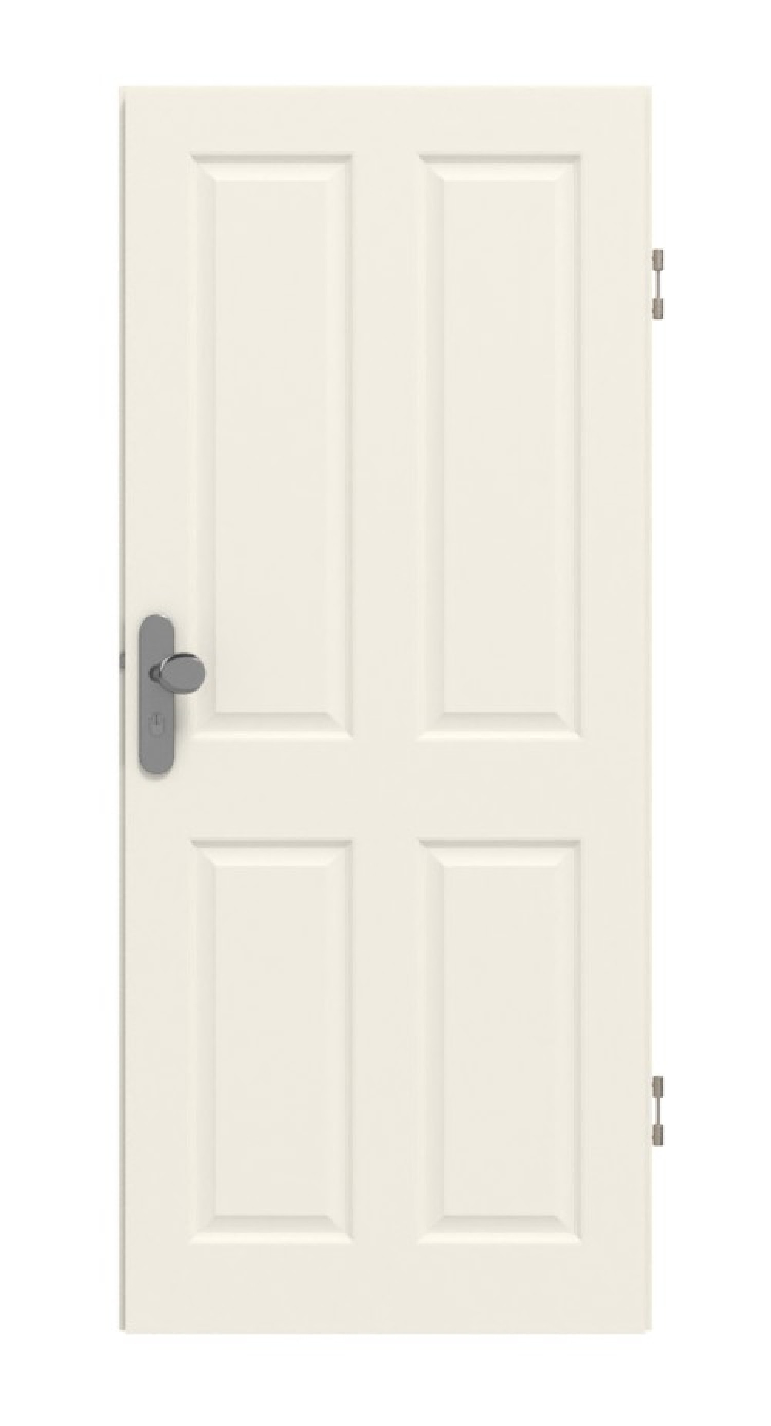 GARANT drzwi wejściowe do mieszkania Como CK4 białe lakierowane