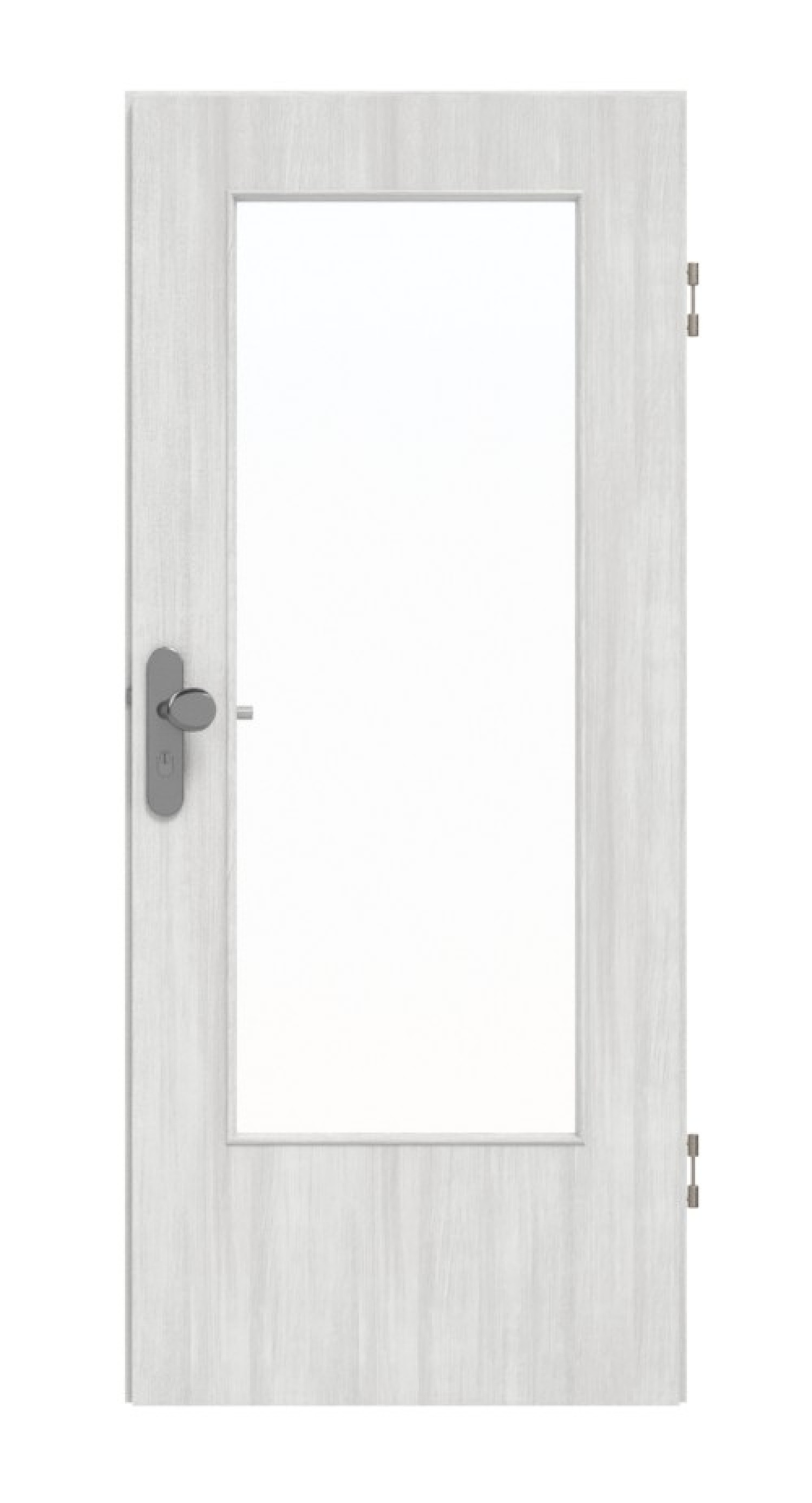 DRZWI WEJŚCIOWE GARANT Authentic Grigio CePaL z naświetlem LA-DIN