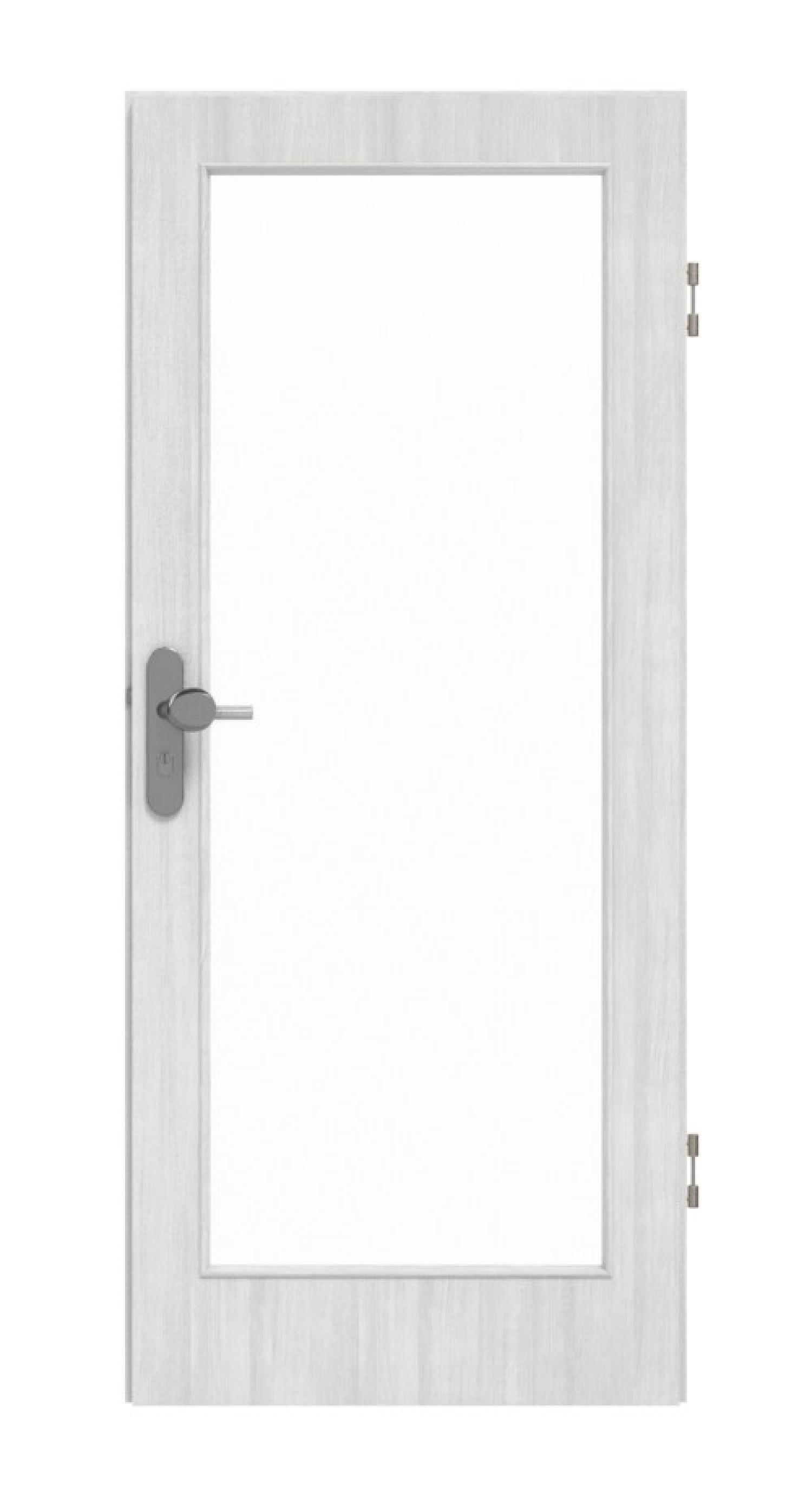 DRZWI WEJŚCIOWE GARANT Authentic Grigio CePaL z przeszkleniem LA-3